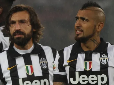 Vidal lleva la antorcha en el equipo ideal de Pirlo de todos los tiempos