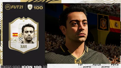 Xavi se une como ICONO a FIFA 21