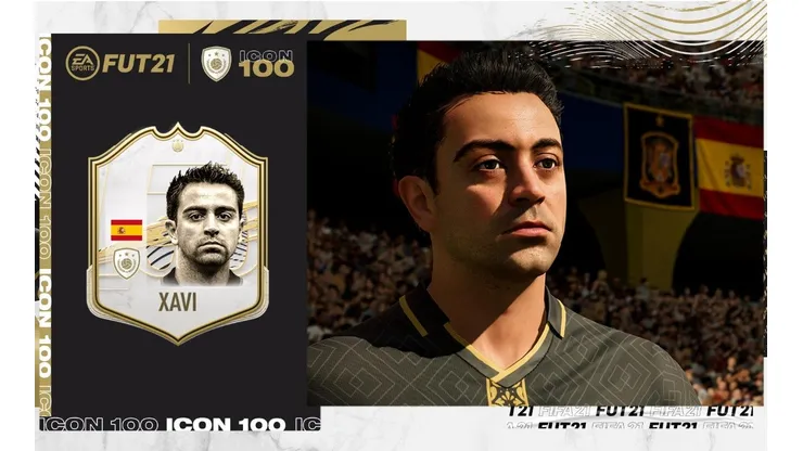 Xavi se une como ICONO a FIFA 21