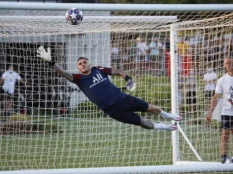Icardi se pone al arco y la rompe con tapadón a Neymar