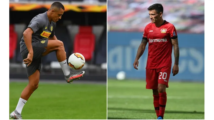 Inter de Milán, de Alexis Sánchez, jugará ante el Bayer Leverkusen, de Charles Aránguiz, por la Europa League en Alemania.
