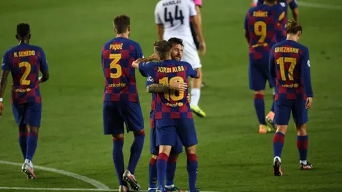 El argentino marcó un golazo para dar tranquilidad al Barcelona.