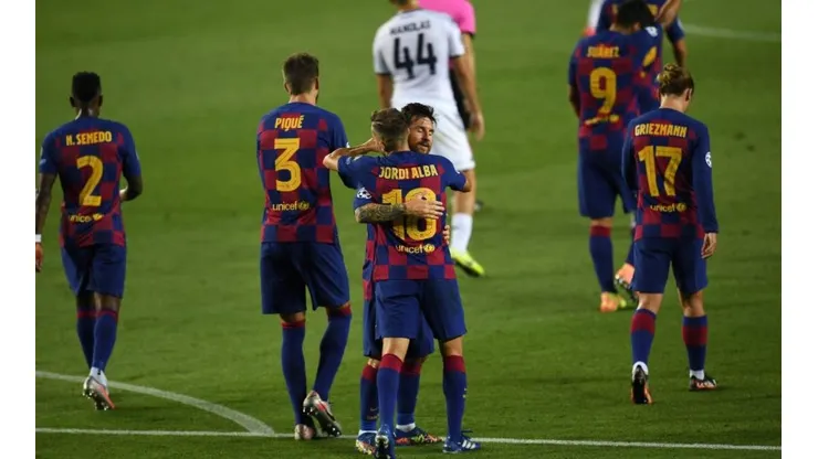 El argentino marcó un golazo para dar tranquilidad al Barcelona.