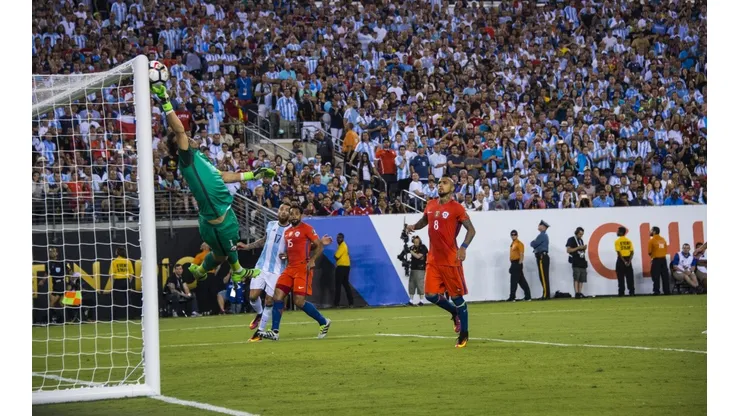 El Chile vs Argentina y un momento que quedó en la historia.