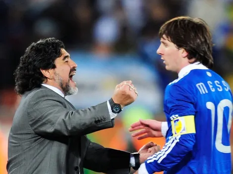 "Messi es un fenómeno, pero nadie se compara con Maradona"