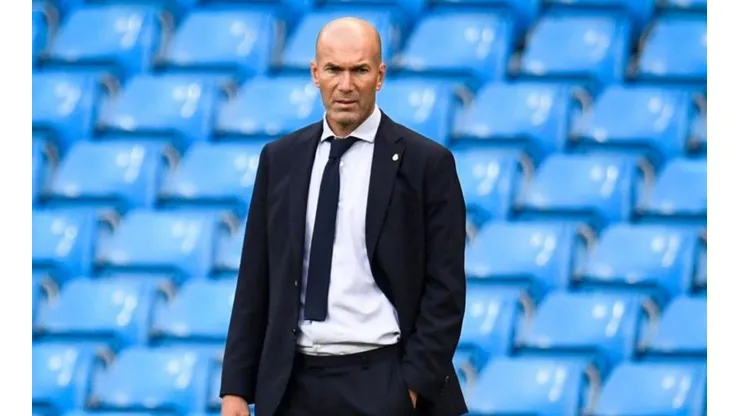 Zinedine Zidane ante el Manchester City