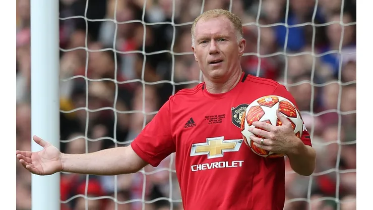 Paul Scholes no se pone colorado al momento de criticar, especialmente si le tocan su querido Manchester United
