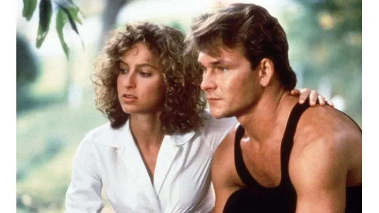 Jennifer Grey y Patrick Swayze en una escena de "Dirty Dancing".