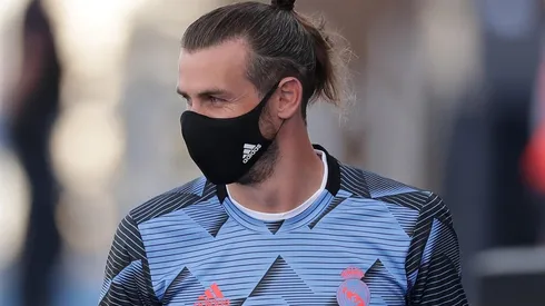 El galés fue captado jugando golf en España.