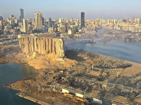 Para dimensionar: Así hubiese sido la explosión de Beirut en Santiago