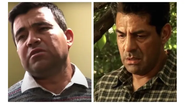 A la izquierda el llamado "Asesino del Tambor", a la derecha la versión de "Mea Culpa" tuvo del imputado.