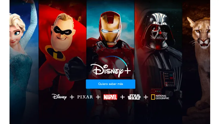 Disney+ cuenta con un nutrido catálogo con producciones de reconocidas marcas.