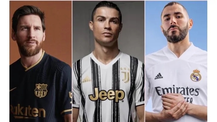 Barcelona, Juventus y Real Madrid presentaron su nueva indumentaria