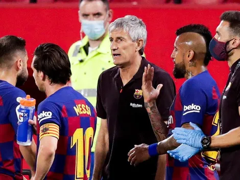 Barcelona confirma a Setién en la banca citando a Vidal
