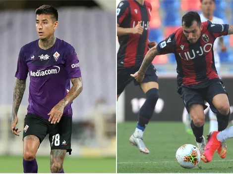 Erick Pulgar y Gary Medel, frente a frente por la Serie A