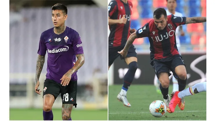 Erick Pulgar y Gary Medel asoman, en la previa, como titulares de Fiorentina y Bologna esta tarde en la Serie A.