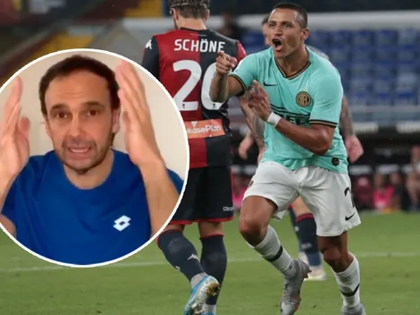 "Es uno de los mejores de Europa": Sepu en llamas por Alexis