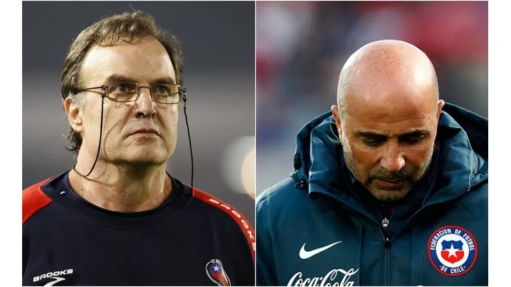 Marcelo Bielsa y Jorge Sampaoli están entre los entrenadores más importantes de la historia de la selección chilena