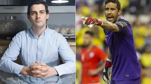 Claudio Bravo indignado tras la formalización de Martín Pradenas y exige justicia para Antonia.