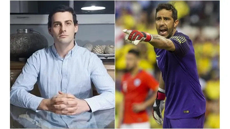 Claudio Bravo indignado tras la formalización de Martín Pradenas y exige justicia para Antonia.