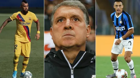 El Tata Martino llenó de elogios a Vidal y Alexis.