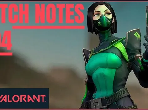 Mira notas del parche 1.04 de Valorant