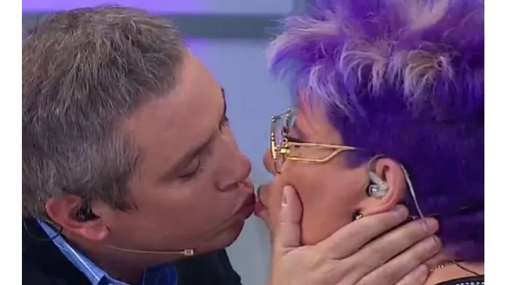 Uno de los tantos momentos televisivos que Patricia Maldonado vivió con José Miguel Viñuela.
