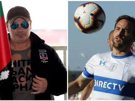 Marcelo Barticciotto le presta ropa a Chapita Fuenzalida