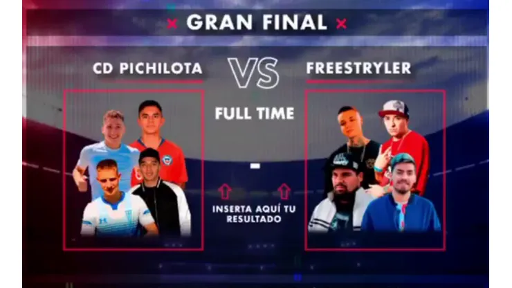 CD Pichilota o Freestylers, uno de ellos ganará el cetro del Red Bull Lola 12 stars este domingo 19 de julio.