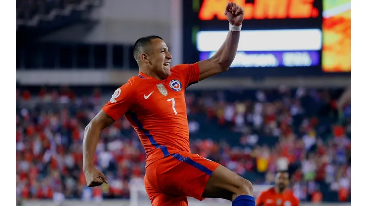 Alexis le dio tranquilidad a la Roja con dos golazos.