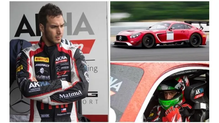 El chileno Benja Hites debutará este 25 y 26 de julio en el GT World Challenge de Europa.
