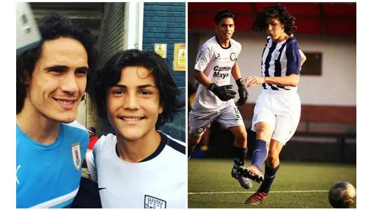 Pineau tiene 17 años y destaca por su altura de 1,86 y su gran parecido con el uruguayo Edinson Cavani.