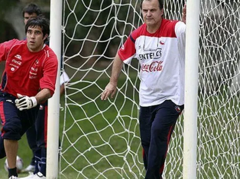 ¡Awwwwww! el saludo de Bravo a Bielsa