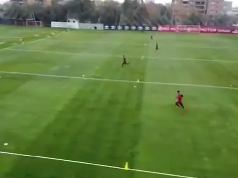 El distanciamiento físico de Colo Colo en el regreso