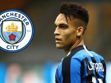 Manchester City se mete en la lucha por Lautaro Martínez