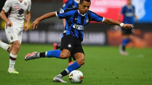 Alexis Sánchez otra vez jugó un partido a gran nivel en Inter