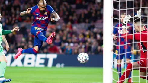 Arturo Vidal lleva ocho goles y tres asistencias en Barcelona, a falta de tres partidos para el término de La Liga de España