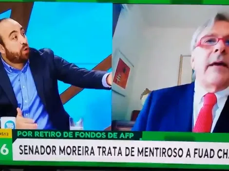 Video: Durísima pelea en vivo entre Iván Moreira y Fuad Chahín