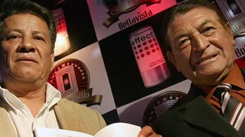 Pititore Cabrera junto a Hernán Clavito Godoy