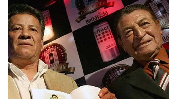 Pititore Cabrera junto a Hernán Clavito Godoy