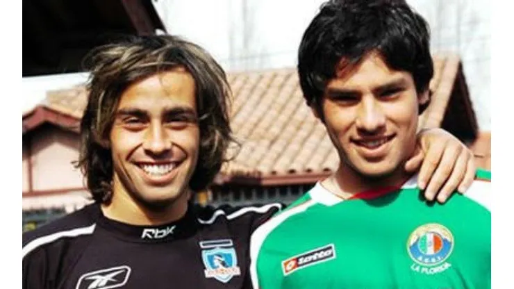 Claudio Valdivia junto a su hermano Jorge Valdivia