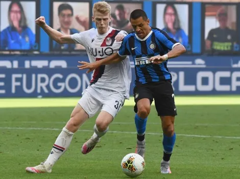 Prensa italiana valora el aporte en ataque de Alexis ante Bologna