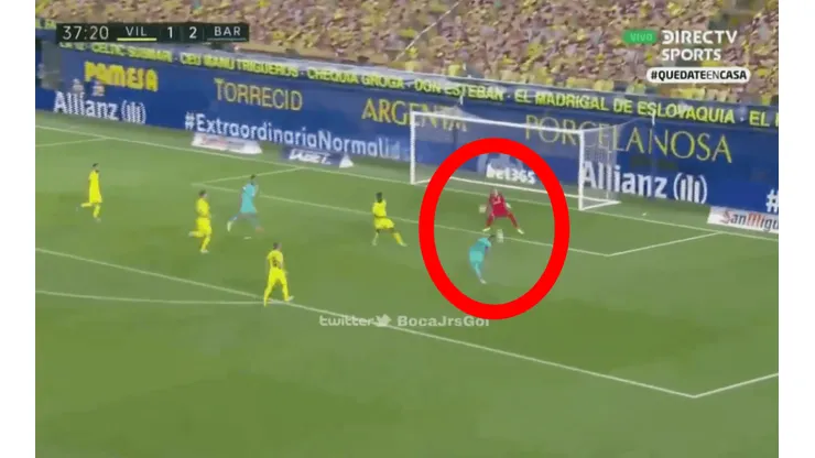 El gol que se perdió Vidal
