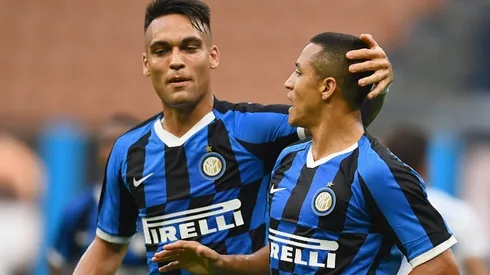 Lautaro Martínez y Alexis Sánchez disputan una camiseta de titular en el choque de este domingo ante Brescia