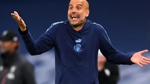 La particular forma de Guardiola para explicar la derrota de Liverpool.