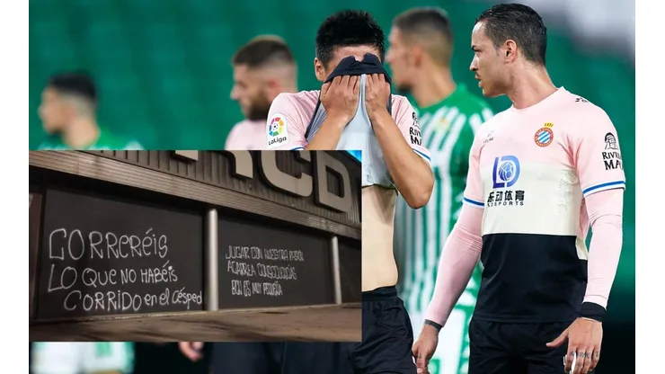 Jugadores del Espanyol son amenazados por sus hinchas