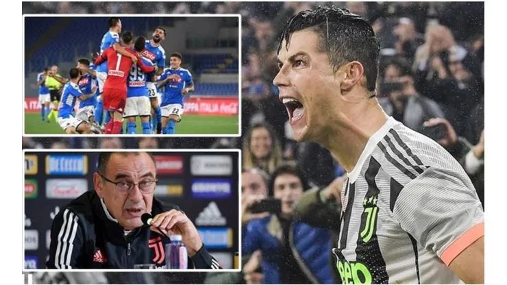 La Juventus perdió la final de la Copa Italia en la primera definición de un campeonato tras el retorno del fútbol al país, teniendo a Cristiano Ronaldo como blanco de las criticas del periodismo y la afición.