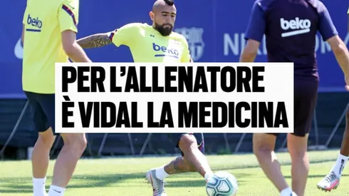 Según el diario Tuttosport, Antonio Conte debe presionar para que le lleven a Arturo Vidal