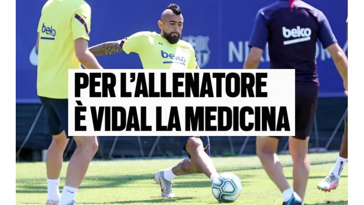 Según el diario Tuttosport, Antonio Conte debe presionar para que le lleven a Arturo Vidal