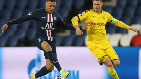 Kylian Mbappé ante el Dortmund por Champions League